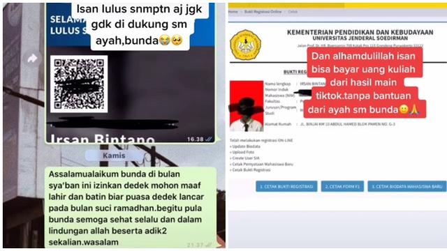 Tidak Didukung Orang Tua, Pria Ini Buktikan Mampu Biayai Kuliah Sendiri
