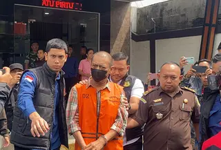 Kades di Sukabumi berinisial GI (52) (Fira Syahrin/Liputan6.com)