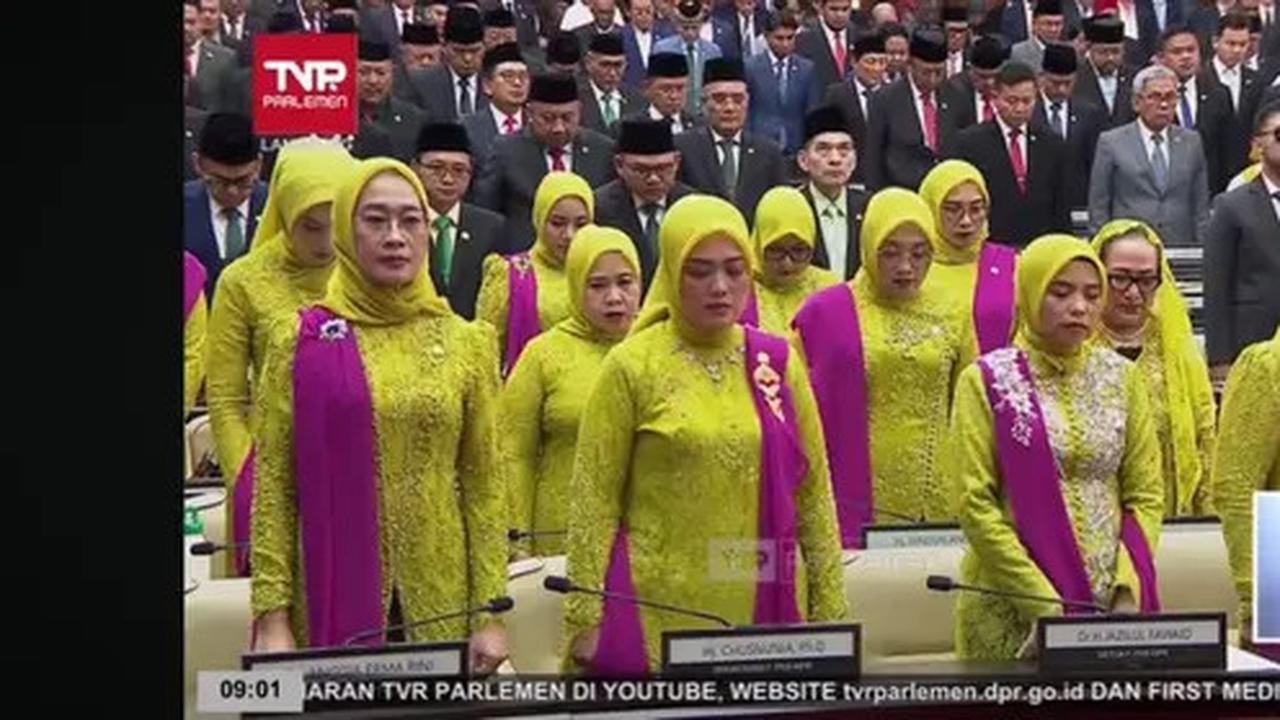 Warna-warni Cantik Kebaya Arzeti Bilbina hingga Atalia Praratya di Sidang Tahunan MPR