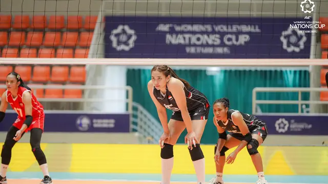 Timnas Voli Putri Indonesia - AVC Nations Cup 2025 - Bola Voli
