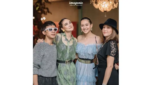 6 Potret Persahabatan Luna Maya dan Maia Estianty, Saling Dukung