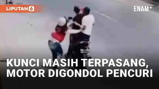 Aksi pencurian bisa terjadi karena kesempatan, bahkan di siang bolong. Seorang wanita di Siantar, Sumatera Utara jadi korban kejahatan pencurian motor (3/12/2024). Insiden berawal dari kunci yang ditinggalkan terpasang di motor korban yang hendak bel...