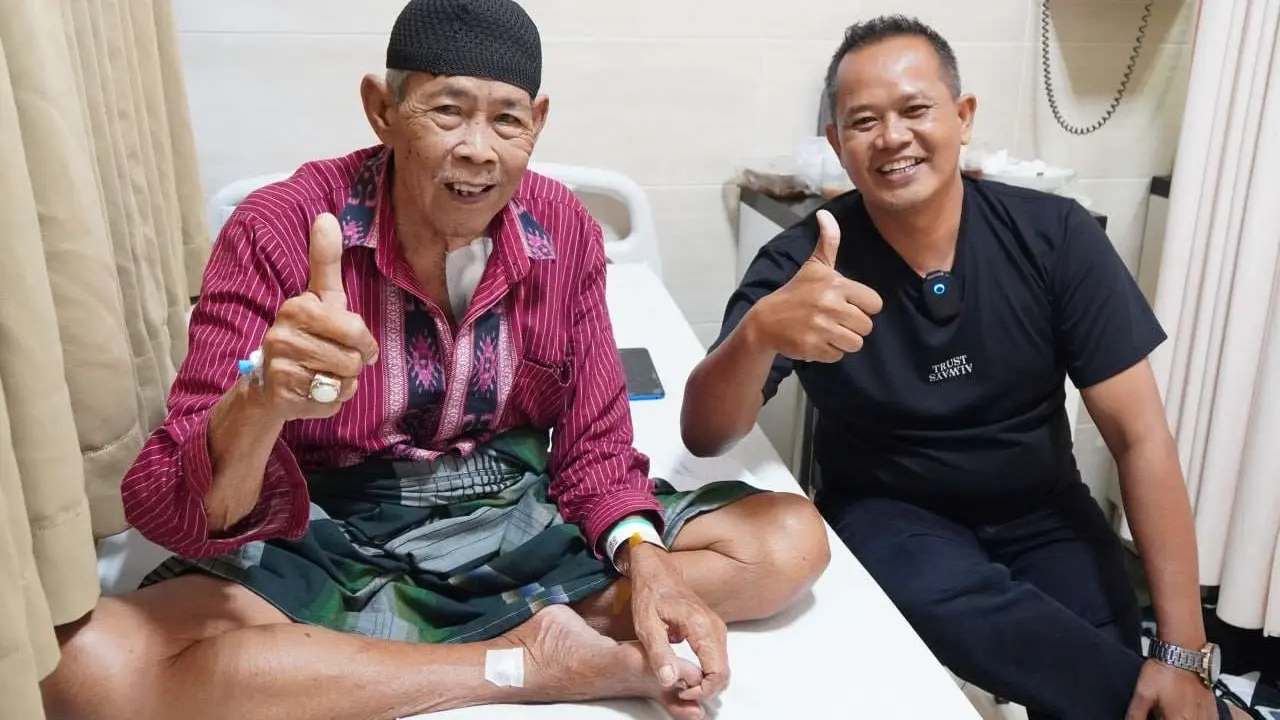 Lebih dari 10 Tahun Jadi Peserta JKN, Aris Rasakan Manfaatnya Saat Dampingi Keluarga