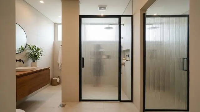 Pintu Kamar Mandi Kaca Fluted