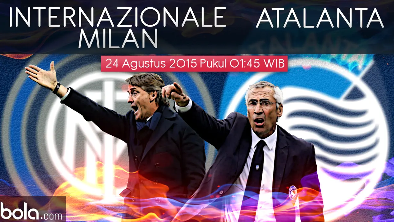 Inter Milan vs Atalanta (Bola.com/Samsul Hadi)