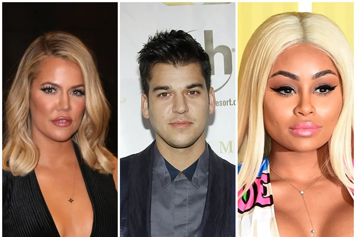 Khloe Kardashian, Rob Kardashian, dan Blac Chyna