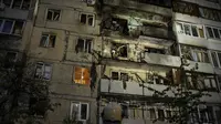 Serangan Udara Besar-besaran Rusia dengan 250 Drone ke Kyiv Lukai 14 Orang