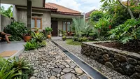 6 Ide Taman dengan Sistem Drainase Modern, Solusi Halaman Tidak Mudah Becek