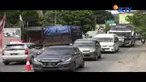 Puncak libur Natal, kendaraan mengular hingga sepanjang lima kilometer menuju kawasan wisata Lembang, Bandung.