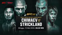 Nonton Live Streaming UFC 328: Duel Gengsi Chimaev vs Strickland di Las Vegas, Eksklusif di Vidio