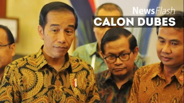Presiden Jokowi menyatakan sudah menyerahkan nama-nama calon duta besar kepada pihak DPR untuk diuji kepatutan dan kelayakan.