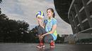 Mutiara pernah bergabung dengan klub voli Puspita Majalengka dan juga pernah memperkuat tim Bank DKI. (Bola.com/Nicklas Hanoatubun)