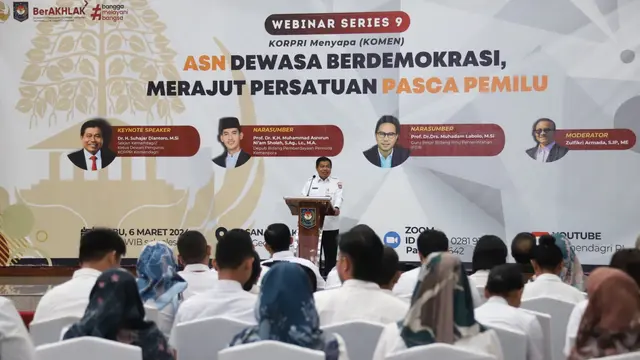 Rajut Persatuan Pasca-Pemilu, Sekjen Kemendagri Dorong ASN Kawal Demokrasi