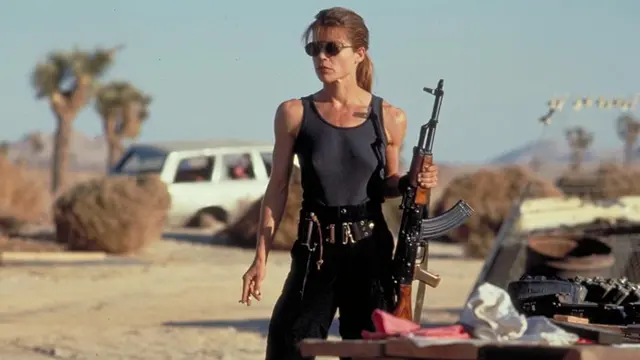 Linda Hamilton in Terminator 2: Judgment Day (1991)