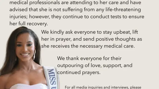 Keterangan langsung dari Miss universe Jamaica official ( dok. Tangkapan layar Instagram/https://www.instagram.com/p/DRPsIavEaQT/?igsh=MWh6c25sZ3IzdWkwYg==/faqihnuriman)