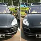 Mobil Porsche di parkiran DPR RI. (Liputan6.com/Putu Merta)