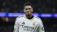 Liga Champions 2024/25: Pemain Real Madrid, Jude Bellingham (c) AP Photo/Bernat Armangue