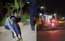 Wanita Ditinggal Teman Pria di Hutan Tengah Malam, Pak Polisi Gercep Jemput Lewati Jalanan Sepi