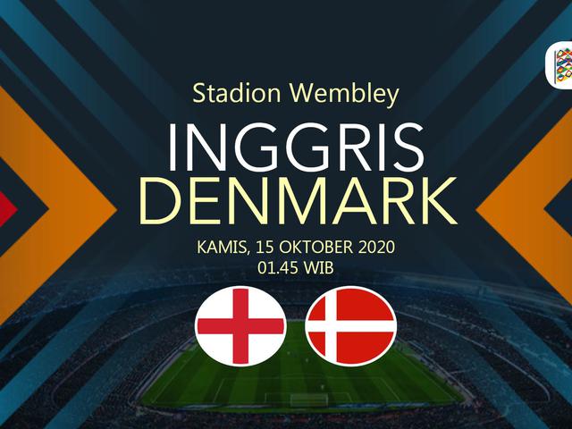 Prediksi Inggris vs Denmark: Amankan Posisi Pertama di UEFA Nations League  - Bola Liputan6.com