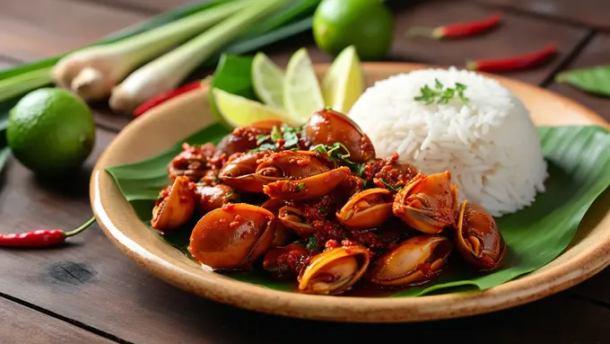 Resep Siput Kerang Bumbu Pedas Gurih
