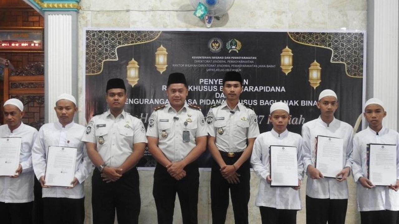 604 Warga Binaan Lapas Cianjur Dapat Remisi Idul Fitri 2026, 5 Langsung Bebas