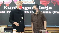Ganjar Pranowo dan Triawan Munaf/Istimewa.