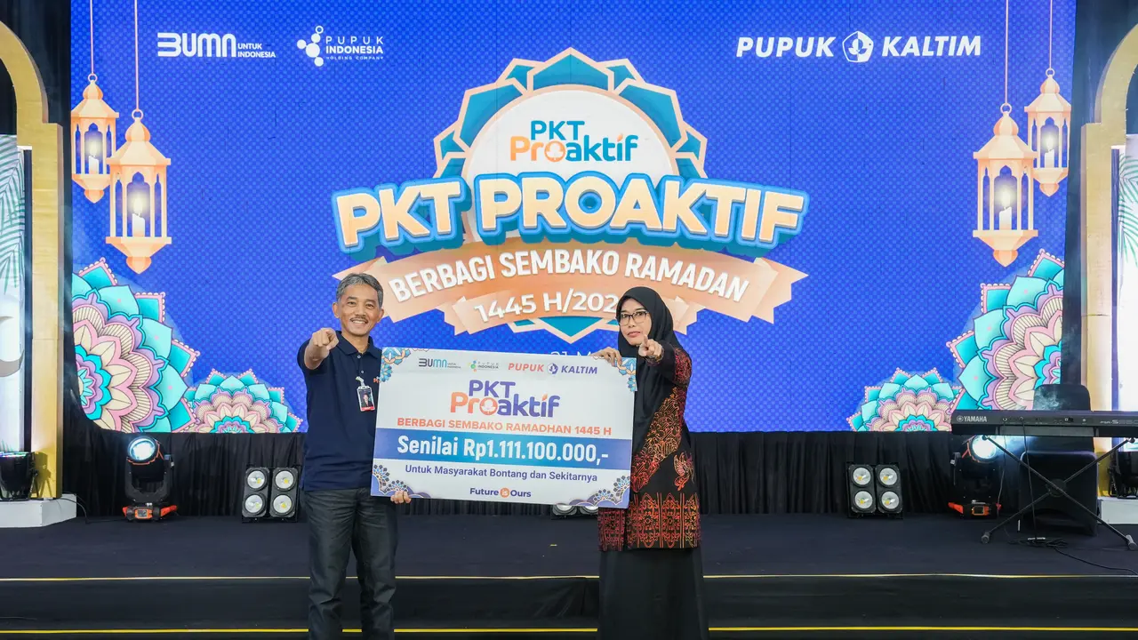 Kartini merupakan salah satu dari ribuan warga kurang mampu di Kota Bontang, yang tahun ini mendapat bingkisan sembako Ramadan 1445 H dari Pupuk Kaltim