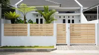 8 Ide Pagar Rumah Clean Look untuk Fasad Modern, Rapi, dan Elegan