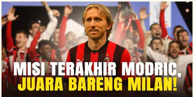 VIDEO: Di Usia 39 Tahun, Luka Modric Tantang Serie A Bersama AC Milan!