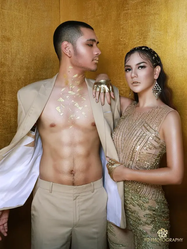 [Bintang] Bertabur Emas, Begini Gaya Stunning Irish Bella-Giorgino Abraham yang Bikin Baper Maksimal