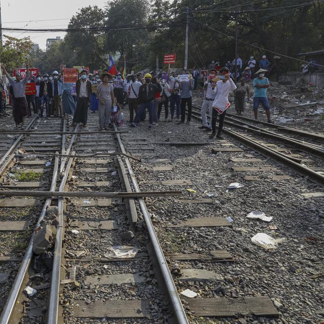 2 Orang Tewas Dan 20 Terluka Dalam Demonstrasi Anti Kudeta Militer Myanmar Global Liputan6 Com