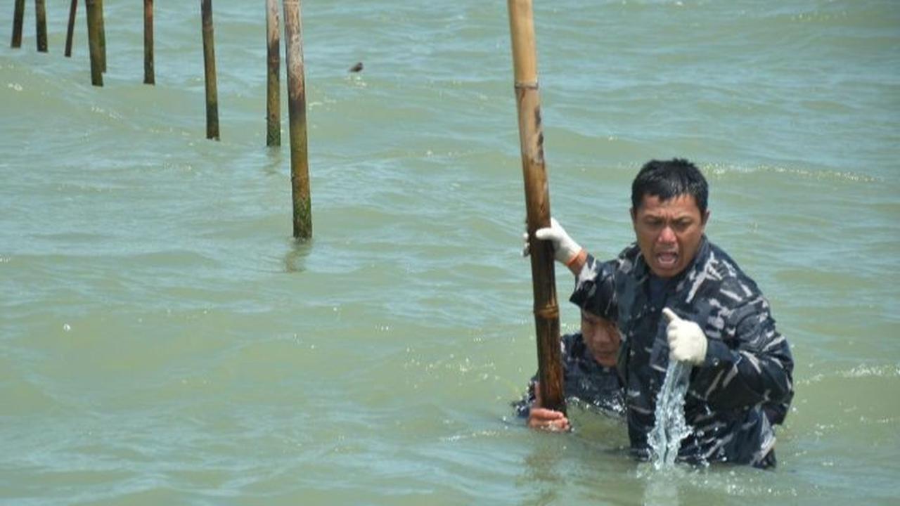 Pembongkaran Pagar Laut Tangerang Tersisa 5,26 Kilometer