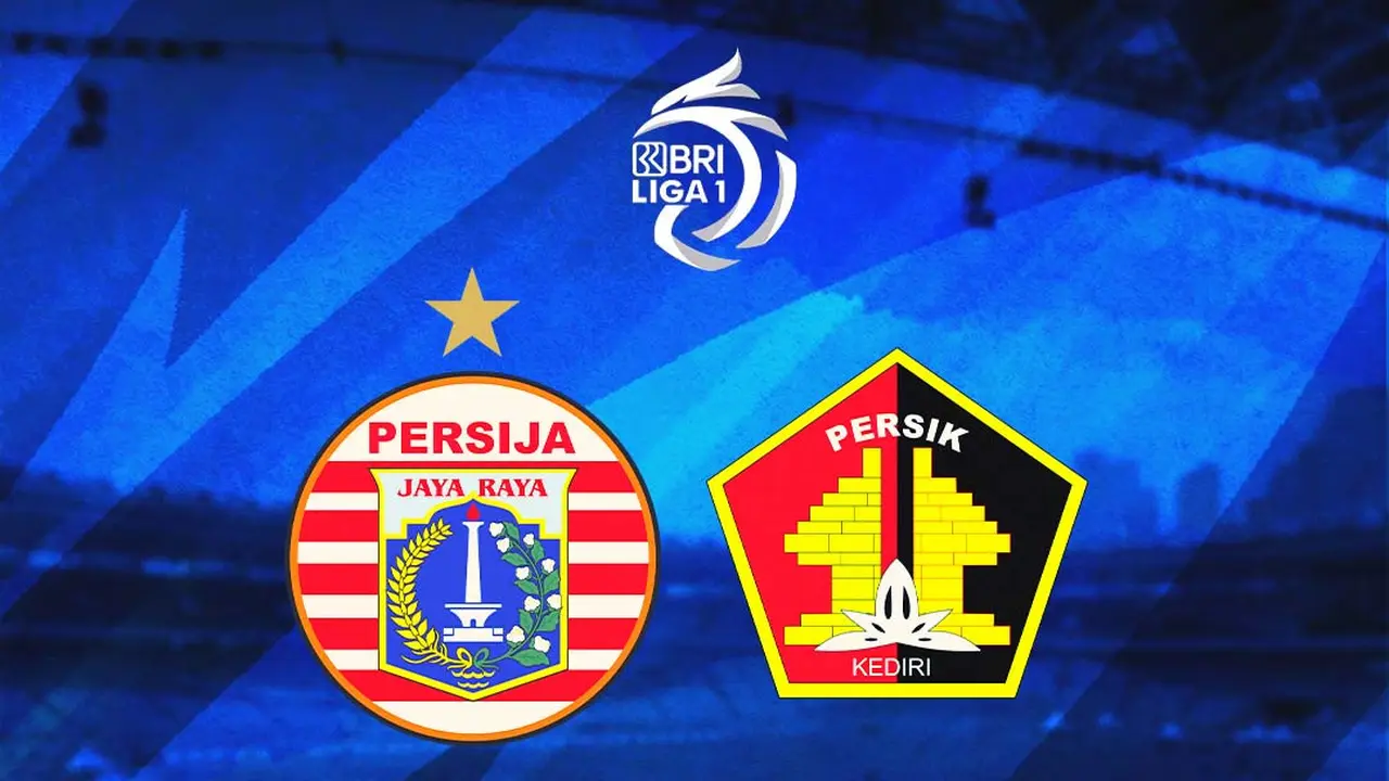 BRI Liga 1 - Persija Jakarta Vs Persik Kediri