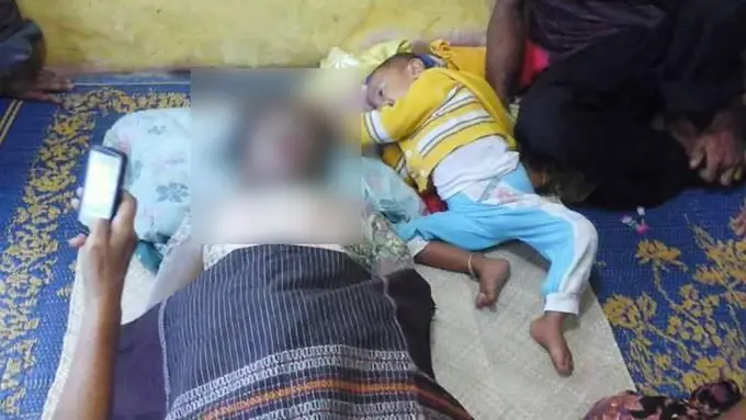 Foto Bocah dan Ibu yang 'Tertidur' Ini Bikin Semua Orang Nangis