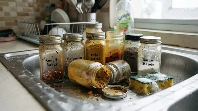 Cara Mencuci Toples Bekas Bumbu Agar Tidak Bau