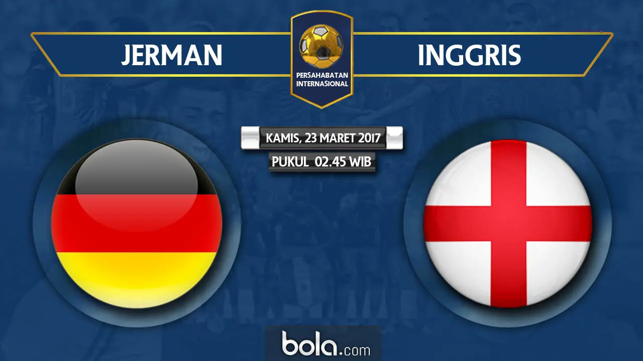 Persahabatan Internasional_Jerman Vs Inggris