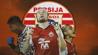 Persija Jakarta - Andritany Ardhiyasa, Marc Klok, Riko Simanjuntak (Bola.com/Adreanus Titus)