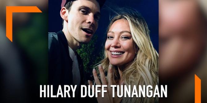 VIDEO: Tunangan, Hilary Duff Pamer Cincin Berlian