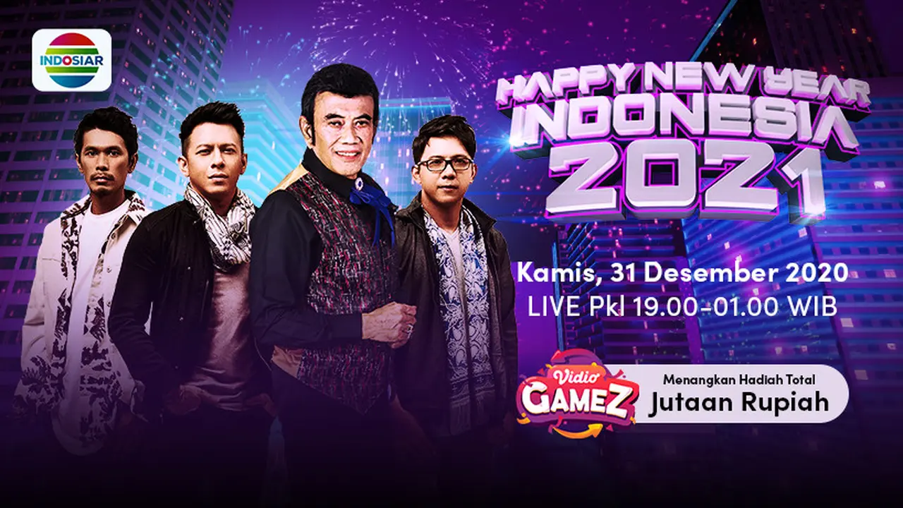 Konser Happy New Year Indonesia 2021