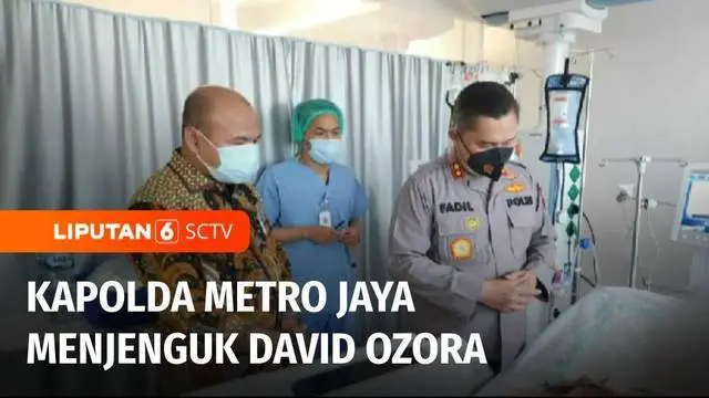 Kapolda Metro Jaya, Irjen Pol Fadil Imran menjenguk David Ozora, korban kekerasan di rumah sakit. Fadil menegaskan komitmen polisi untuk menyelesaikan proses hukum dari kasus ini dengan maksimal. Sementara itu, LPSK mengabulkan permohonan perlindunga...