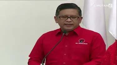 Sekjen PDIP, Hasto Kristiyanto mengumumkan Cagub dan Cawabup dari 4 wilayah yang akan mengikuti Pilkada 2017 