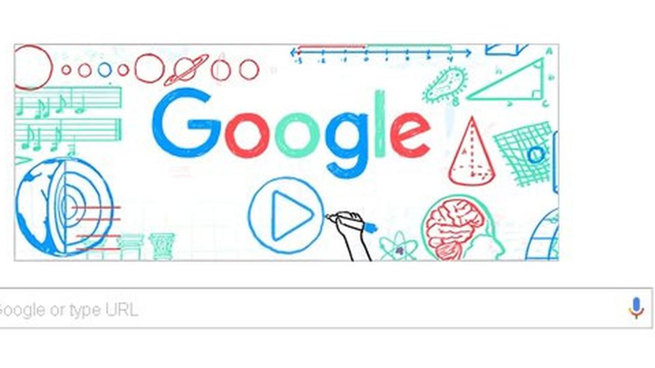 Google Doodle hari ini peringati Hari Guru Nasional