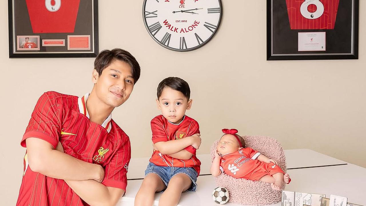 Rizky Billar Pamer Pemotretan Baby Leshia, Ingin Si Kecil Main Piano hingga Didoktrin Jadi Fans Liverpool