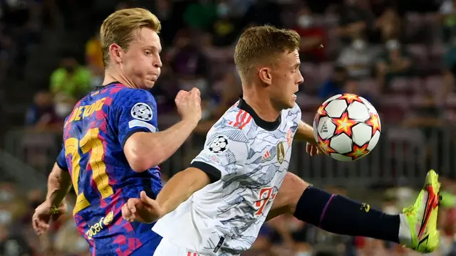 Foto: Bermain di Kandang Sendiri, Barcelona Dihabisi Bayern Munchen pada Matchday 1 Liga Champions 2021 / 2022