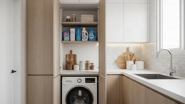Model Tempat Cuci Baju di Sudut Rumah yang Tidak Makan Tempat
