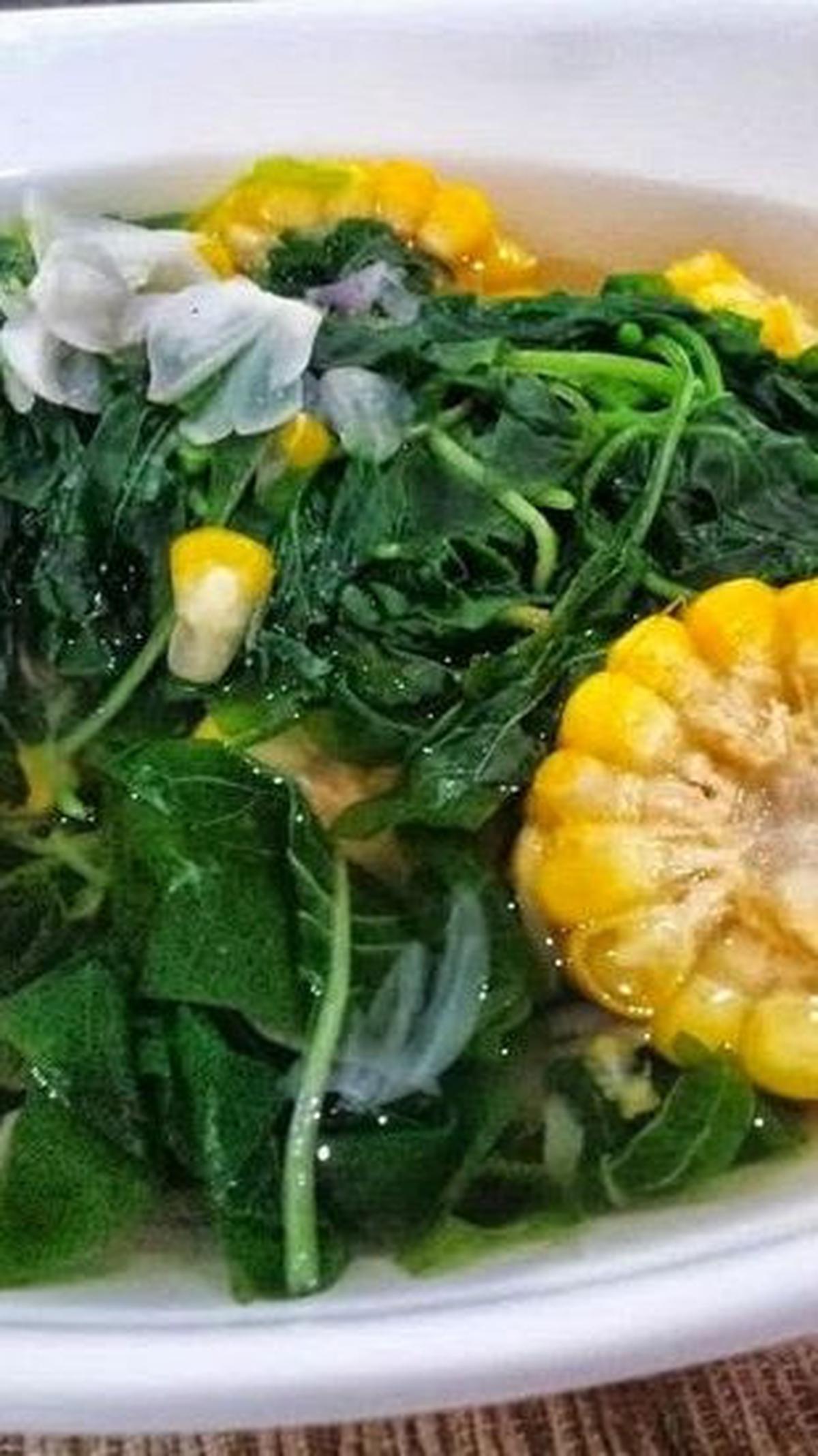 &nbsp;Sayur Bening Bayam Jagung