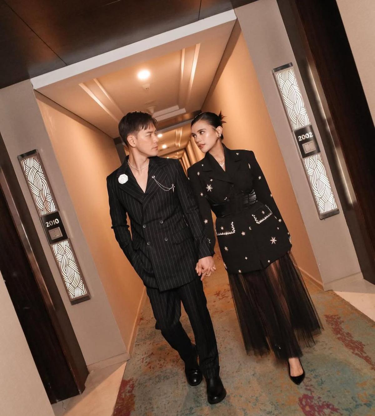 5 Potret Audi Marissa dan Anthony Xie Tampil Serasi dalam Outfit Hitam, Elegan dan Penuh Chemistry