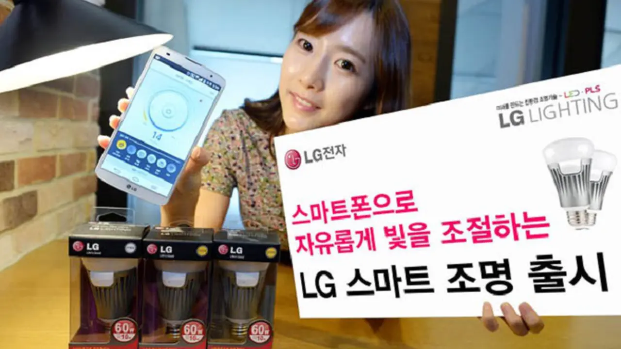 LG Luncurkan Lampu Bohlam Pintar