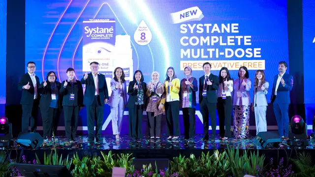 Peluncuran tetes mata Systane Complete Multi-Dose Preservative-Free.
