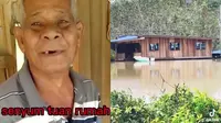 Rumah dari Kayu Ini Bisa Terapung Meski Diterjang Banjir Bandang (Sumber: TikTok/vibrantad, bieha_bhanod1n)